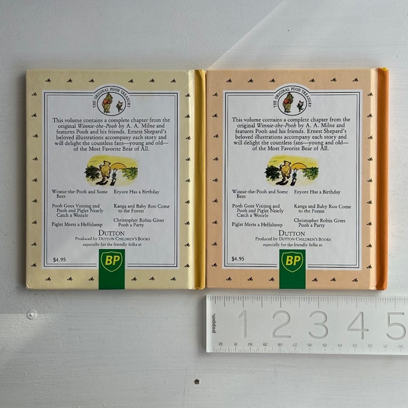 Classic Pooh Mini Book Bundle AA Milne Ernest H Shepard 2 Hardcover Books - Picture 2 of 6